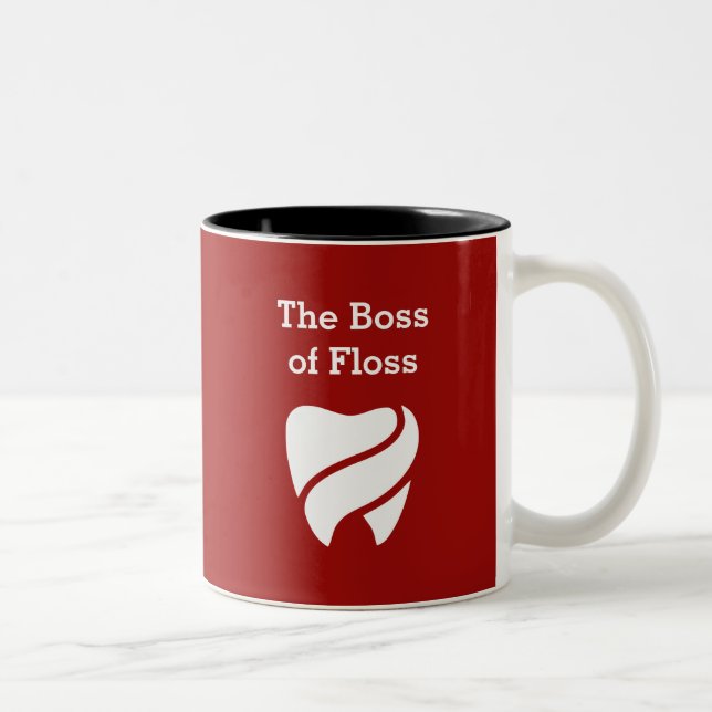 Funny Dentist Theme Office Mugs (Right)