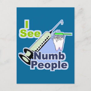 Funny Dentists and Hygienists Postcard