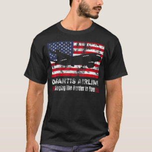 Funny DeSantis Airlines Bringing The Border to You T-Shirt