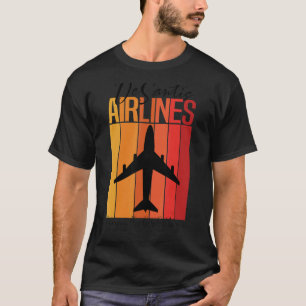 Funny DeSantis Airlines Qute Retro Vintage DeSanti T-Shirt