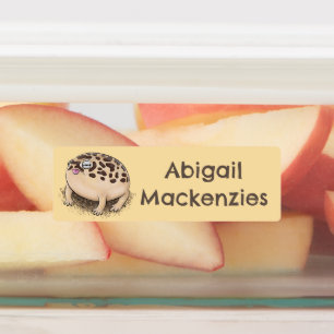 Funny desert rain frog cartoon personalised