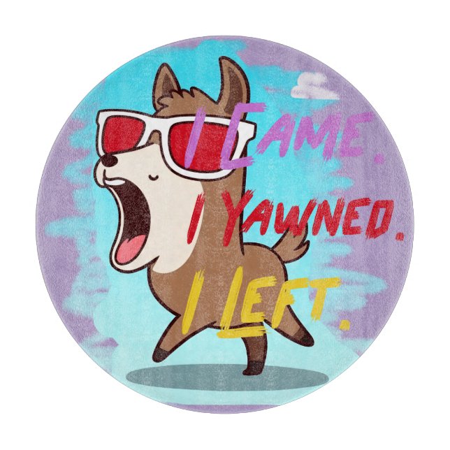 Funny Design  Cutting Board (Front)