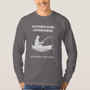 Funny Design for Fishing and Beer Lovers T-Shirt