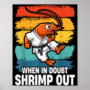 Funny Design for Men Women Brazilian Jiu Jitsu BJJ Poster
