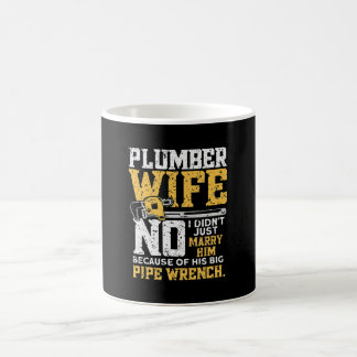 Funny Design For Plumber Wife - Plumbing Pipefitte Coffee Mug