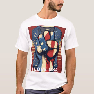 funny design for t shirt A fist in the shape