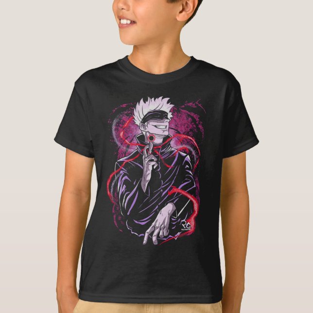 Funny Design Manga Anime Main Charact  T-Shirt (Front)