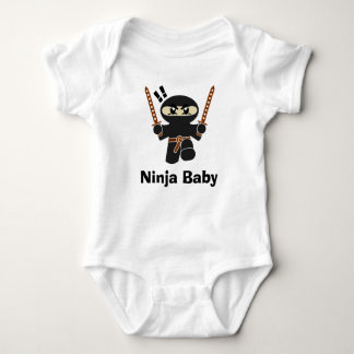 Funny Designs Ninja Baby Bodysuit