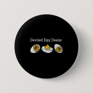 Funny Deviled Egg Er Thanksgiving 6 Cm Round Badge