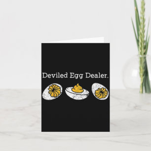 Funny Deviled Egg Er Thanksgiving Card
