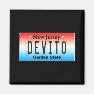 Funny Devito New Jersey Italian American Nj Cutlet Magnet