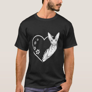Funny Devon Rex Pixie Cat Design for Cat Lovers 1 T-Shirt