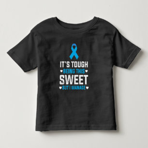 Funny Diabetes Awareness Insulin Warrior Diabetic Toddler T-Shirt