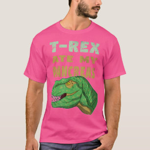 Funny Diabetes T-Rex Ate My Pancreas Distressed T-Shirt