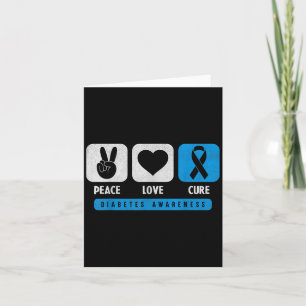 Funny Diabetic Awareness Diabetes Type 1 2 Pancrea Card