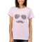 Funny Diamond Moustache With Glasses