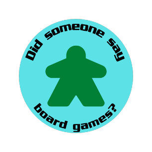 Funny Did Someone Say Board Games Text Meeple  T-Shirt