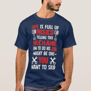 Funny Diesel Engine MechanicRepairman Garage T-Shirt