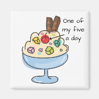 Funny Diet Quote Ice Cream Sundae