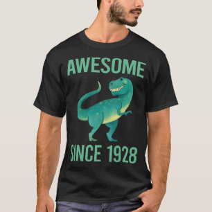 Funny Dinosaur - Awesome Since 1928 T-Shirt