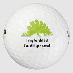Funny Dinosaur Design Golf Balls