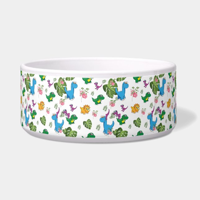 Funny Dinosaur, leaves (Front)