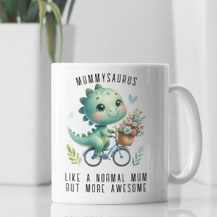 Funny Dinosaur Mothers Day Gift For Animal Lovers Coffee Mug