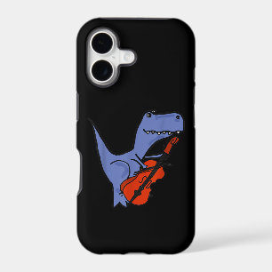 Funny Dinosaur Playing Cello