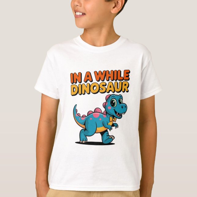 Funny Dinosaur Saying Cute Dino Pun Jurassic Lover T-Shirt (Front)