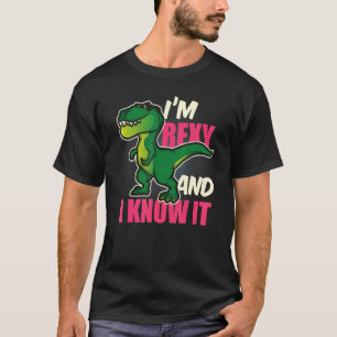 Funny Dinosaur T Rex  For Children Youth And Adult T-Shirt