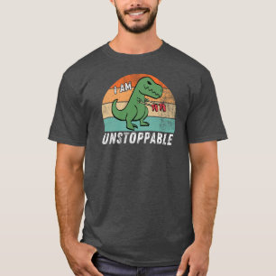 Funny Dinosaur T Rex I Am Unstoppable T-Shirt