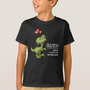Funny Dinosaur Valentine's Day Gift T-Shirt