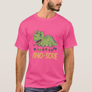 Funny Dinosaur Workout Gym Fitness Lifting Cute Di T-Shirt