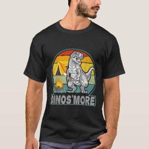 Funny Dinosmore Camping Dinosaur Camp Smore Dino C T-Shirt