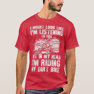 Funny Dirt Bike Art For Men Women Dirtbike Motorcy T-Shirt