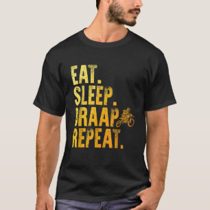 Funny Dirt Bike Art For Men Women Motocross Biking T-Shirt