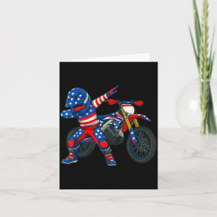 Funny Dirt Bike Art Rider Motocross Motorcycle Dir Card