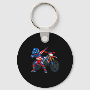 Funny Dirt Bike Art Rider Motocross Motorcycle Dir Key Ring