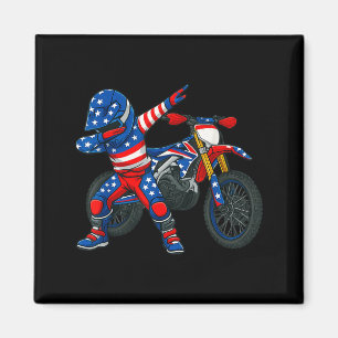 Funny Dirt Bike Art Rider Motocross Motorcycle Dir Magnet