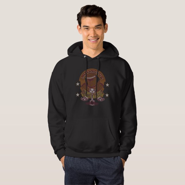 Funny Dirt Bike club , Elegant and Cool dad gift Hoodie (Front Full)