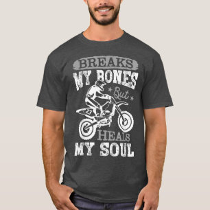 Funny Dirt Bike Design Men Women Dirtbike Motorcyc T-Shirt