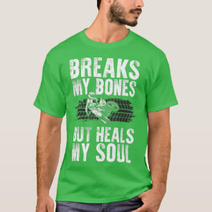 Funny Dirt Bike Design Men Women Dirtbike Motorcyc T-Shirt