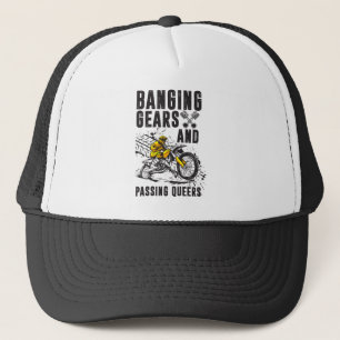 Funny Dirt Bike Rider Gift   Supercross MX Trucker Hat