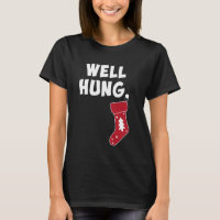 Funny Dirty Christmas Stocking Well Hung