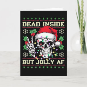Funny Dirty Christmas Ugly Sweater Card