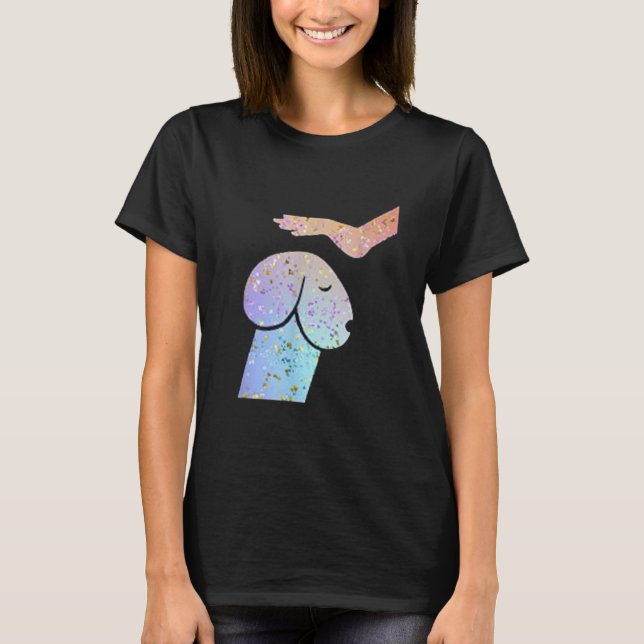 Funny Dirty Mind Dog T-Shirt (Front)