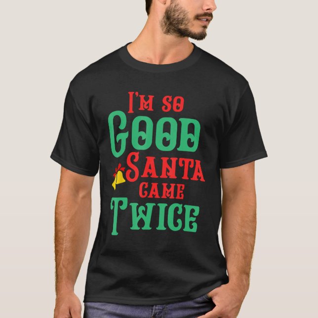 Funny Dirty Naughty Inappropriate Christmas Adult  T-Shirt (Front)