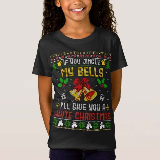 Funny Dirty Ugly Christmas Sweater Santa (Front)