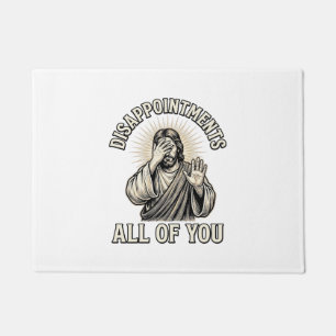 Funny Disappointments All of You Vintage Engraving Doormat