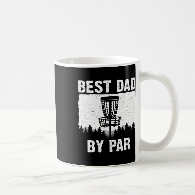 Funny Disc Golf Art For Men Dad Disc Golf Player D Coffee Mug (Right)